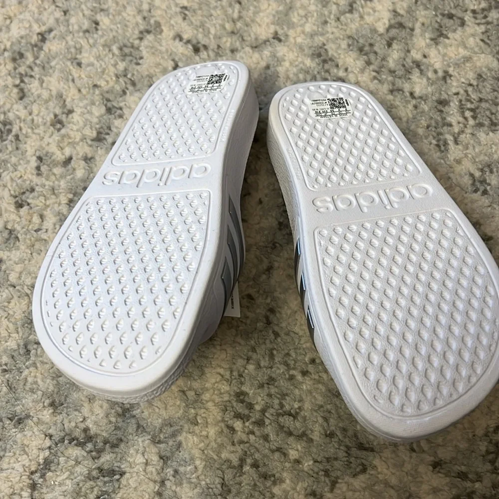 NEW Adidas White Sandals
